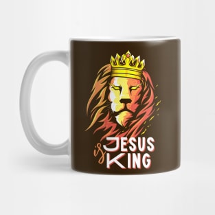 Jesus is King Mug